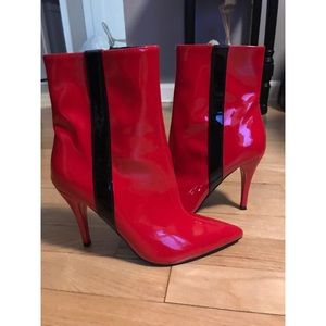 Forever 21 Patent Leather Booties